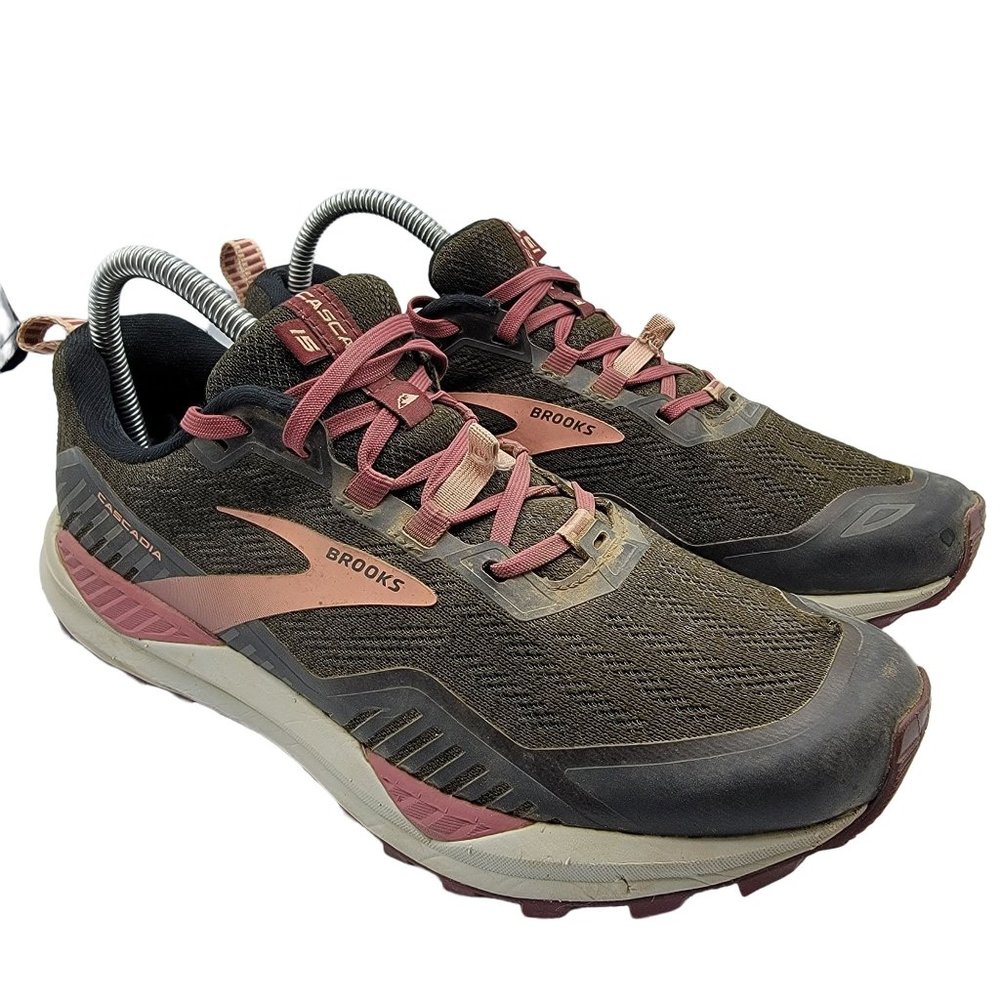 Brooks Cascadia 15 Womens Size 9 Athletic Cushioned Running Shoes - 1203311B087